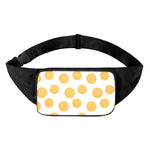 Cute Waffle Pattern Print Waist Bag