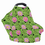 Cute Water Lily Pattern Print Baby Seat Cover