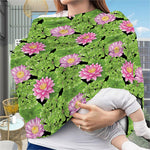 Cute Water Lily Pattern Print Baby Seat Cover