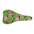 Cute Water Lily Pattern Print Bicycle Seat Cover