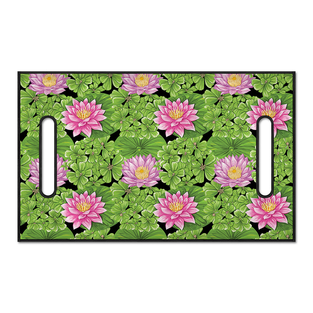 Cute Water Lily Pattern Print Golf Cart Seat Cover