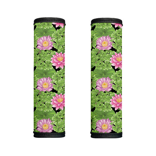 Cute Water Lily Pattern Print Handle Covers