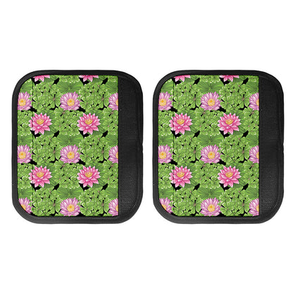 Cute Water Lily Pattern Print Handle Covers