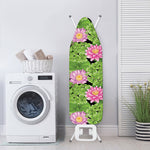 Cute Water Lily Pattern Print Ironing Board Cover