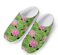 Cute Water Lily Pattern Print Mesh Casual Shoes