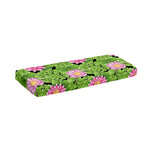 Cute Water Lily Pattern Print Piano Keyboard Cover