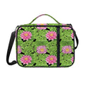 Cute Water Lily Pattern Print Shoulder Strap Bible Bag