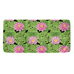 Cute Water Lily Pattern Print Towel