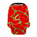 Cute Watermelon Pieces Pattern Print Baby Seat Cover