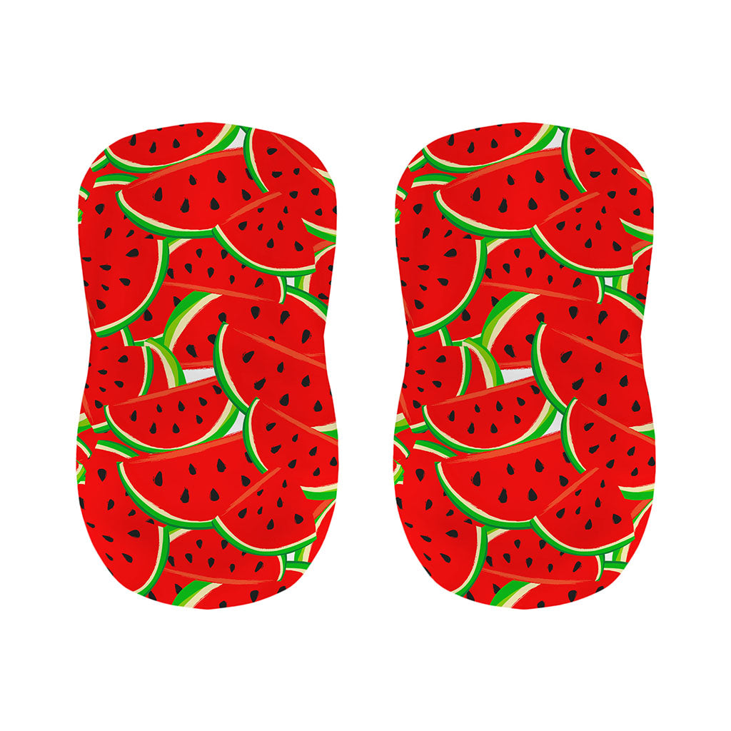 Cute Watermelon Pieces Pattern Print Bar Stool Covers