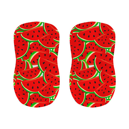 Cute Watermelon Pieces Pattern Print Bar Stool Covers