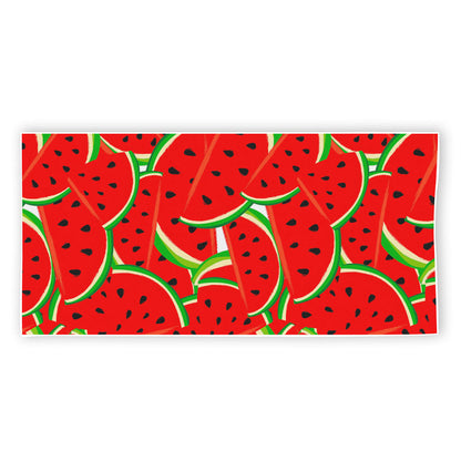 Cute Watermelon Pieces Pattern Print Beach Towel