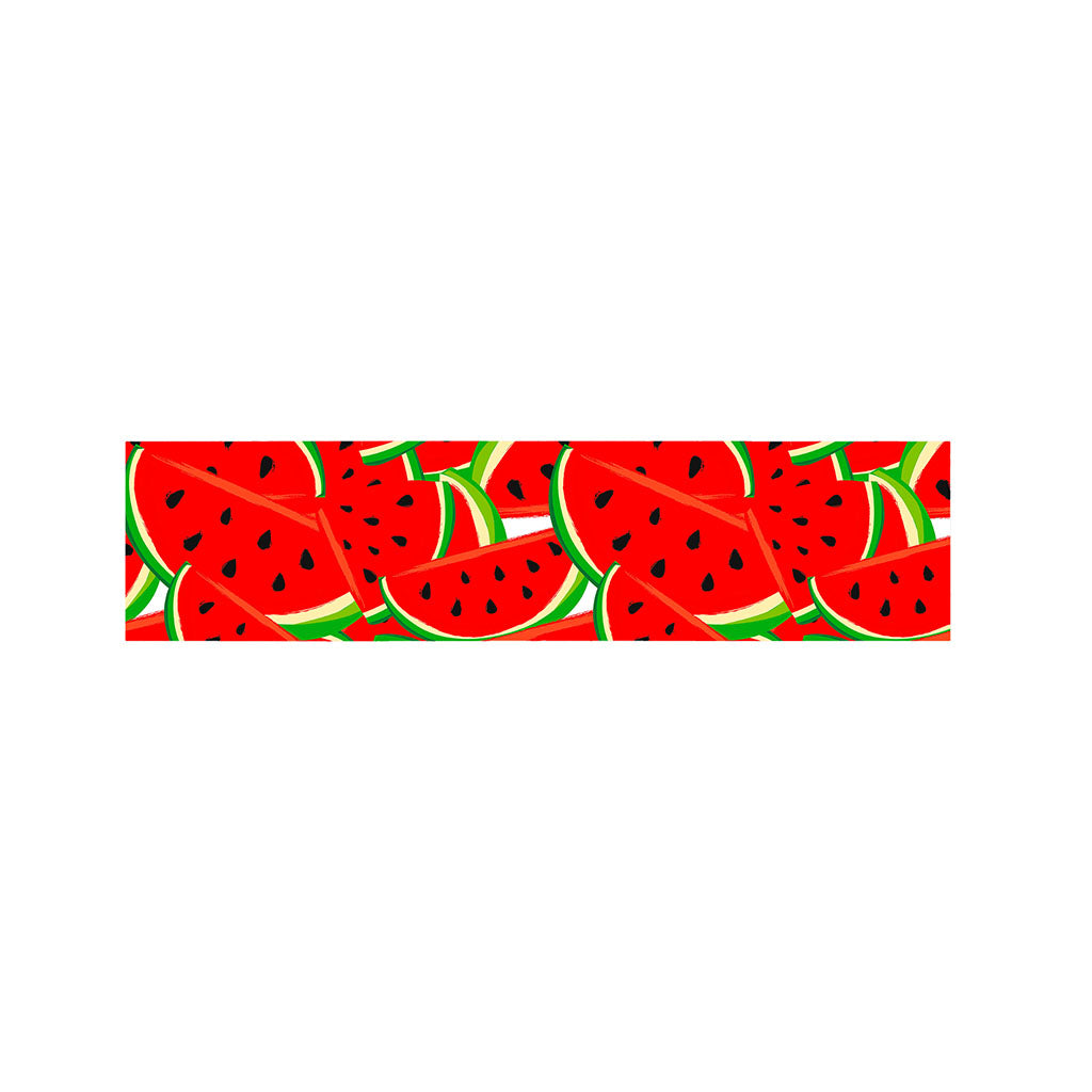 Cute Watermelon Pieces Pattern Print Bed Runner