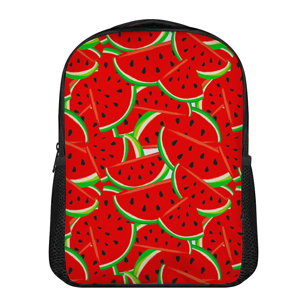 Cute Watermelon Pieces Pattern Print Casual Backpack