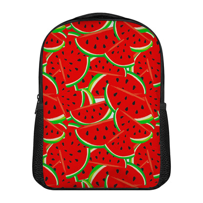 Cute Watermelon Pieces Pattern Print Casual Backpack