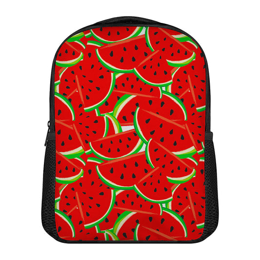 Cute Watermelon Pieces Pattern Print Casual Backpack