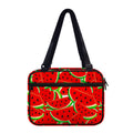 Cute Watermelon Pieces Pattern Print Double Strap Bible Bag