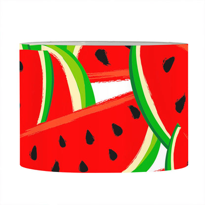 Cute Watermelon Pieces Pattern Print Drum Lamp Shade