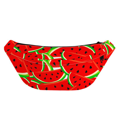 Cute Watermelon Pieces Pattern Print Fanny Pack