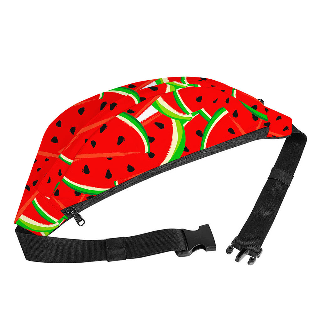 Cute Watermelon Pieces Pattern Print Fanny Pack