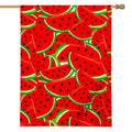 Cute Watermelon Pieces Pattern Print House Flag