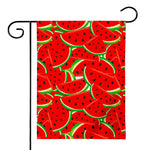 Cute Watermelon Pieces Pattern Print House Flag
