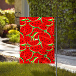 Cute Watermelon Pieces Pattern Print House Flag