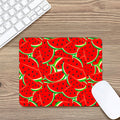 Cute Watermelon Pieces Pattern Print Mouse Pad