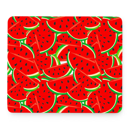Cute Watermelon Pieces Pattern Print Mouse Pad