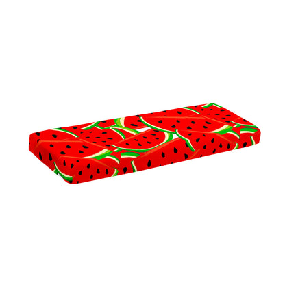 Cute Watermelon Pieces Pattern Print Piano Keyboard Cover