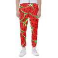 Cute Watermelon Pieces Pattern Print Joggers