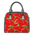 Cute Watermelon Pieces Pattern Print Shoulder Handbag