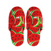 Cute Watermelon Pieces Pattern Print Slippers