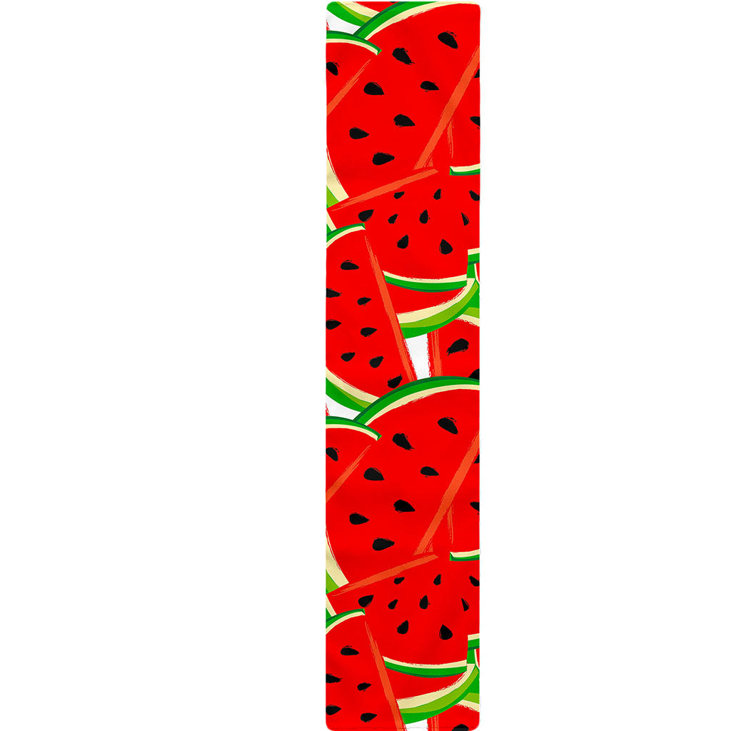 Cute Watermelon Pieces Pattern Print Table Runner