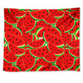 Cute Watermelon Pieces Pattern Print Tapestry