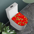 Cute Watermelon Pieces Pattern Print Toilet Lid Cover