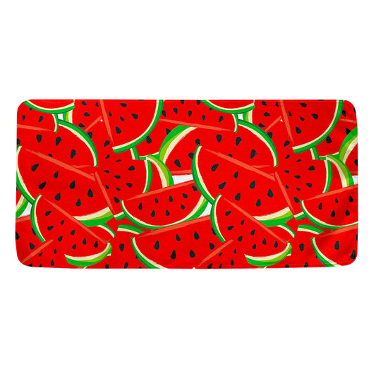 Cute Watermelon Pieces Pattern Print Towel
