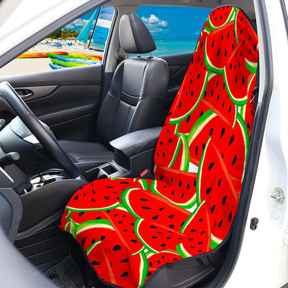Cute Watermelon Pieces Pattern Print Waterproof Car Seat Cover