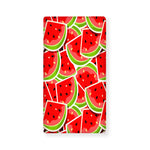 Cute Watermelon Slices Pattern Print Baby Crib Sheet