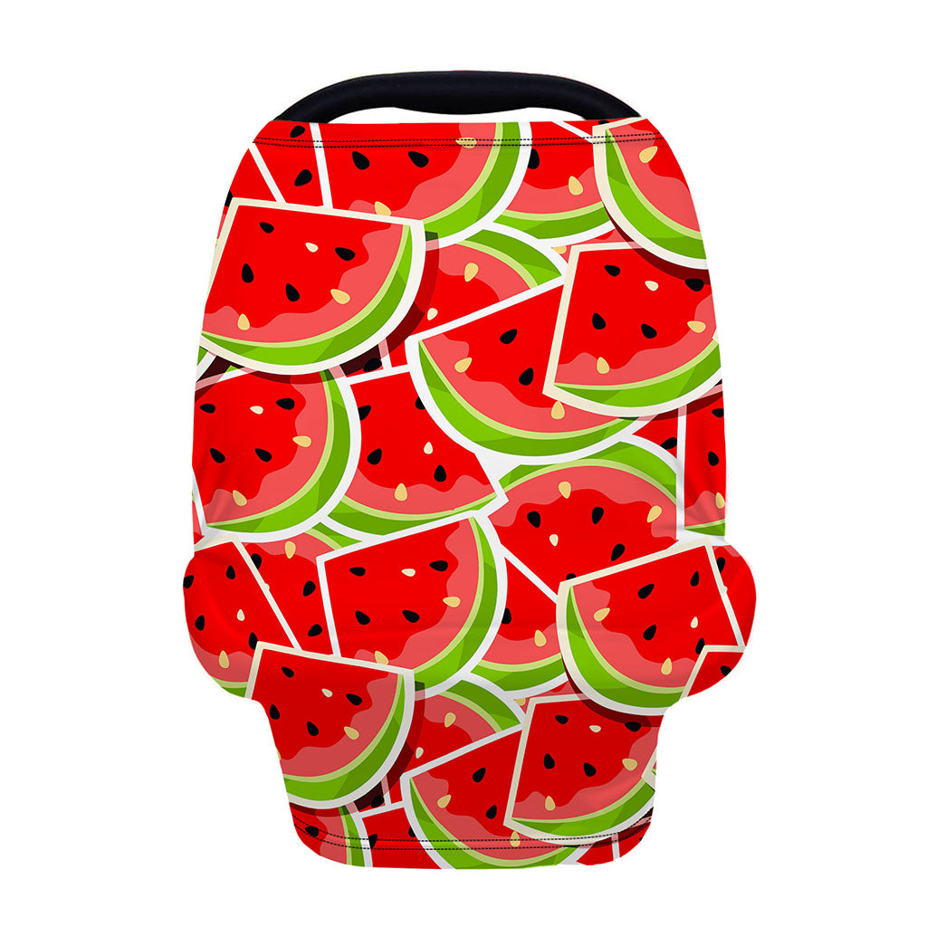 Cute Watermelon Slices Pattern Print Baby Seat Cover