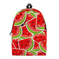 Cute Watermelon Slices Pattern Print School Backpack