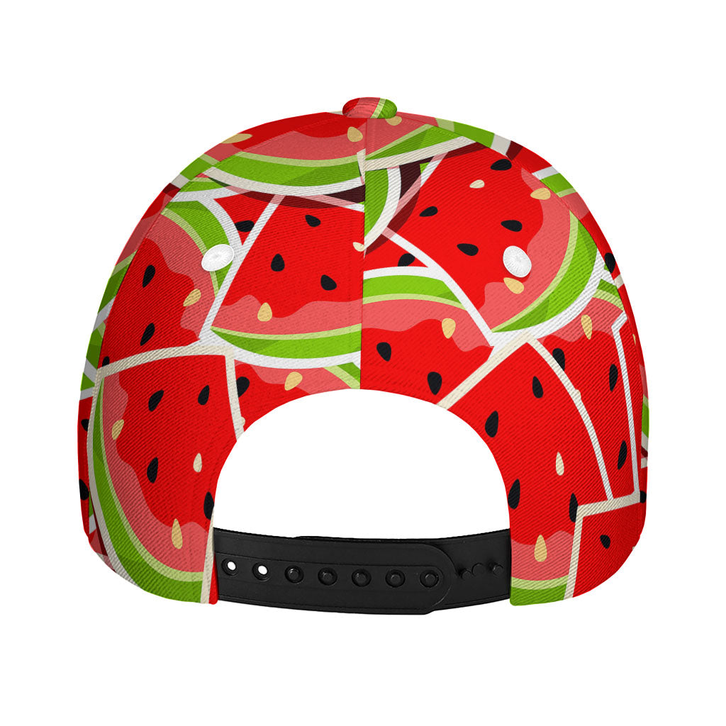 Cute Watermelon Slices Pattern Print Baseball Cap
