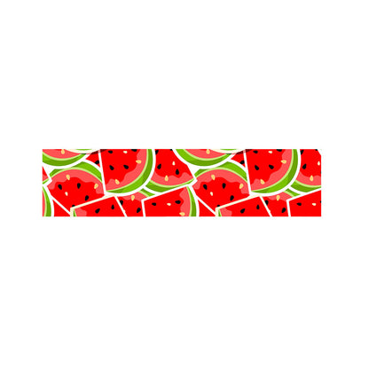 Cute Watermelon Slices Pattern Print Bed Runner