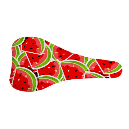 Cute Watermelon Slices Pattern Print Bicycle Seat Cover
