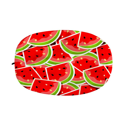 Cute Watermelon Slices Pattern Print Car Side Mirror Covers