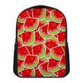 Cute Watermelon Slices Pattern Print Casual Backpack