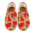 Cute Watermelon Slices Pattern Print Casual Shoes