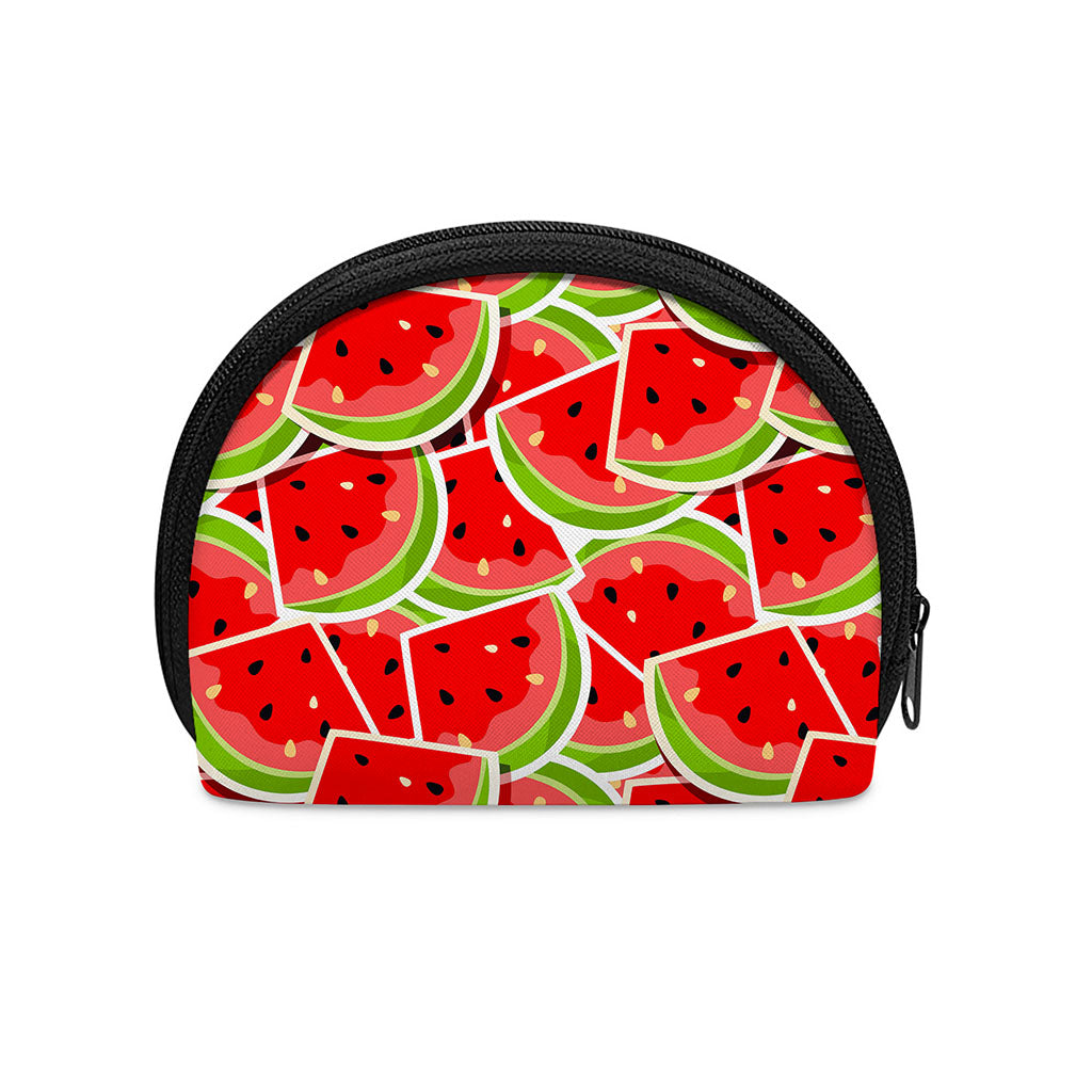 Cute Watermelon Slices Pattern Print Coin Purse