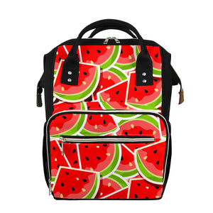 Cute Watermelon Slices Pattern Print Diaper Bag