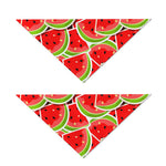 Cute Watermelon Slices Pattern Print Dog Bandana